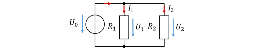 Parallelschaltung von R1 und R2